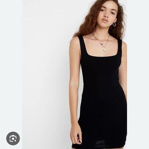 Urban Outfitters Body Con Black Dress